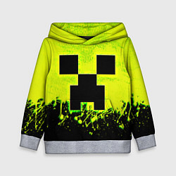 Детская толстовка Creeper neon