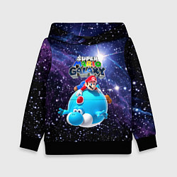 Толстовка-худи детская Super Mario Galaxy - Nintendo, цвет: 3D-черный