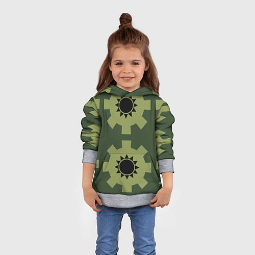 Детская толстовка Зоро One Piece - Вано / 3D-Меланж – фото 4