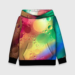 Детская толстовка Свет и пузыри