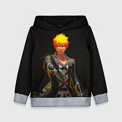 Толстовка-худи детская Блич - Blood war, цвет: 3D-меланж