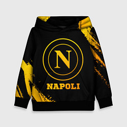 Толстовка-худи детская Napoli - gold gradient, цвет: 3D-черный