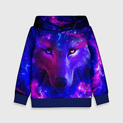 Детская толстовка Волшебный звездный волк