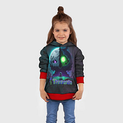 Толстовка-худи детская Terraria monster, цвет: 3D-красный — фото 2