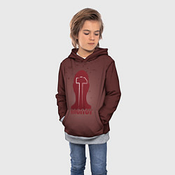 Толстовка-худи детская Я молот, цвет: 3D-меланж — фото 2