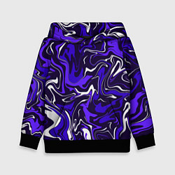Детская толстовка Фиолетовая абстракция