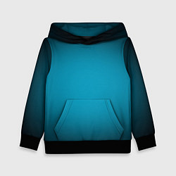 Детская толстовка Изумрудный градиент