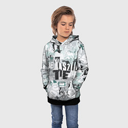 Толстовка-худи детская Ice Tea Style, цвет: 3D-черный — фото 2
