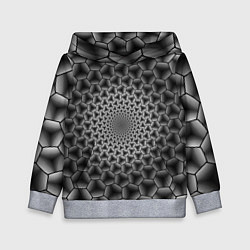 Толстовка-худи детская Магическая пропасть, цвет: 3D-меланж