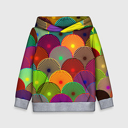 Детская толстовка Multicolored circles