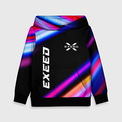 Толстовка-худи детская Exeed speed lights, цвет: 3D-черный