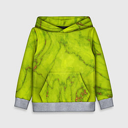 Детская толстовка Abstraction green