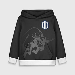 Толстовка-худи детская Форма OG, цвет: 3D-белый