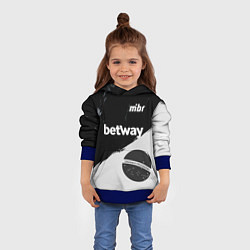 Толстовка-худи детская Форма MIBR, цвет: 3D-синий — фото 2