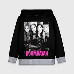 Толстовка-худи детская Blackpink Boombayah, цвет: 3D-меланж