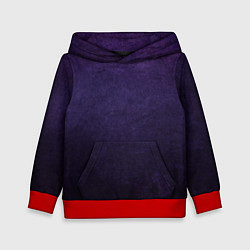 Детская толстовка Фиолетово-черный градиент