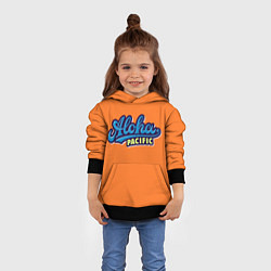 Толстовка-худи детская Aloha Pacific, цвет: 3D-черный — фото 2
