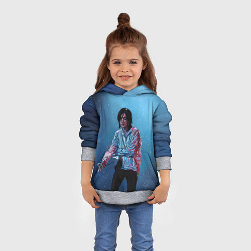 Детская толстовка Хёнджин на концерте - Stray Kids / 3D-Меланж – фото 4