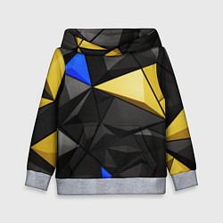 Детская толстовка Black yellow elements