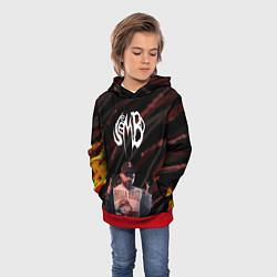 Толстовка-худи детская Jeembo - hella hillz, цвет: 3D-красный — фото 2
