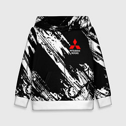 Детская толстовка Mitsubishi - белый пятна