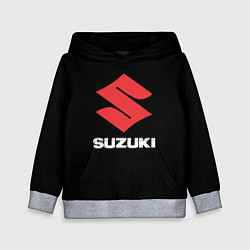 Толстовка-худи детская Suzuki sport brend, цвет: 3D-меланж