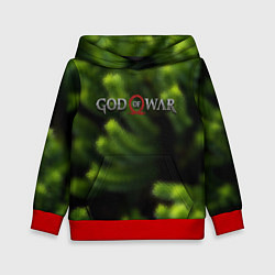 Толстовка-худи детская God of war scandinavia, цвет: 3D-красный