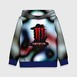 Толстовка-худи детская Monster Energy juce, цвет: 3D-синий