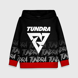 Толстовка-худи детская Tundra style, цвет: 3D-красный