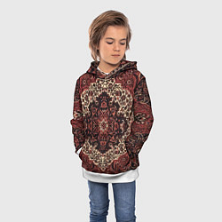 Толстовка-худи детская Ковролин, цвет: 3D-белый — фото 2