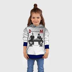 Толстовка-худи детская Depeche Mode - Mememto Mori Dave and Martin, цвет: 3D-синий — фото 2