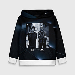 Толстовка-худи детская Depeche Mode - Мартин и Дэйв, цвет: 3D-белый