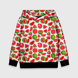 Детская толстовка Нарезанный арбуз