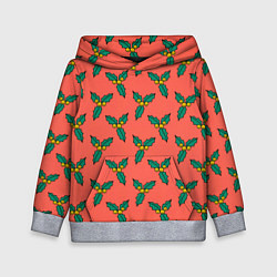 Детская толстовка Ягоды остролиста