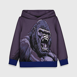 Толстовка-худи детская Lord of the Jungle, цвет: 3D-синий