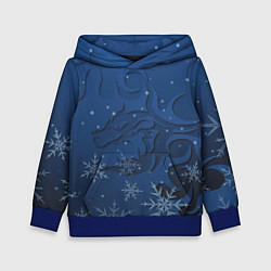 Детская толстовка Ледяной дракон 2024