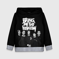 Толстовка-худи детская Bring me the horizon - group, цвет: 3D-меланж