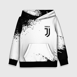 Толстовка-худи детская Juventus sport color black, цвет: 3D-черный
