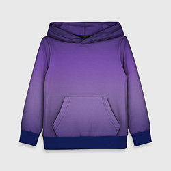 Детская толстовка Спелой сливы градиент