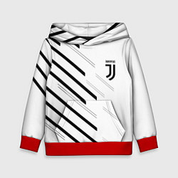 Толстовка-худи детская Juventus sport geometry, цвет: 3D-красный