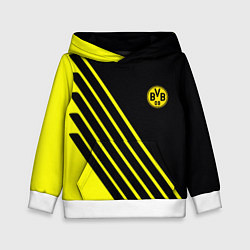 Толстовка-худи детская Borussia sport line uniform, цвет: 3D-белый