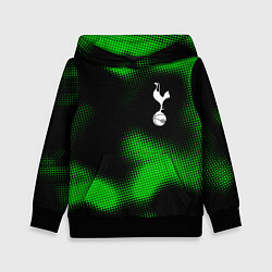 Толстовка-худи детская Tottenham sport halftone, цвет: 3D-черный