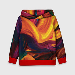 Детская толстовка Цветная абстракция colorful