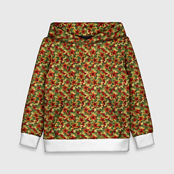 Толстовка-худи детская Камуфляж победы, цвет: 3D-белый