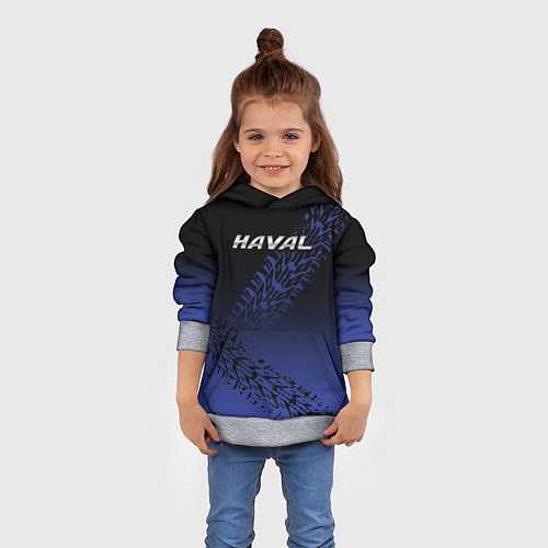 Детская толстовка Haval / 3D-Меланж – фото 4