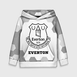 Детская толстовка Everton sport на светлом фоне