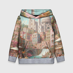 Детская толстовка Город в восточном стиле