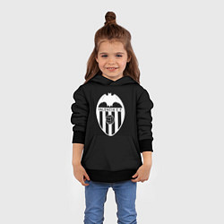 Толстовка-худи детская Valencia club sport fc, цвет: 3D-черный — фото 2