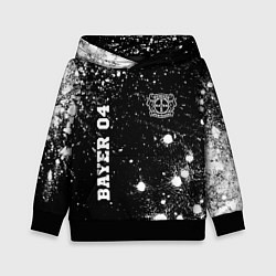 Детская толстовка Bayer 04 sport на темном фоне вертикально