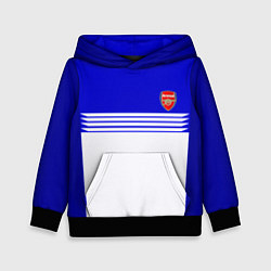Толстовка-худи детская Arsenal fc sport geometry, цвет: 3D-черный